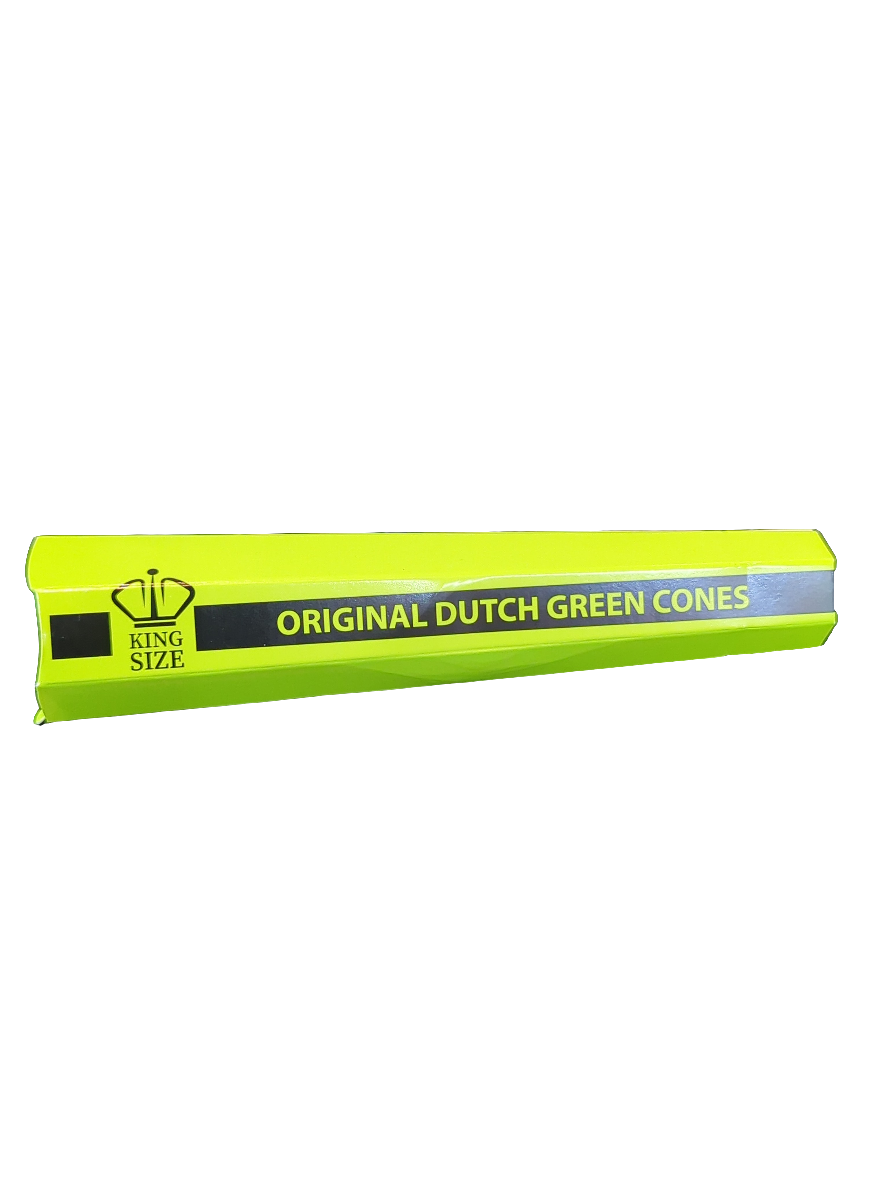 Jumbo King Sized Premium Dutch Cones Pre-Rolled - Green 3 pack - Single Pack