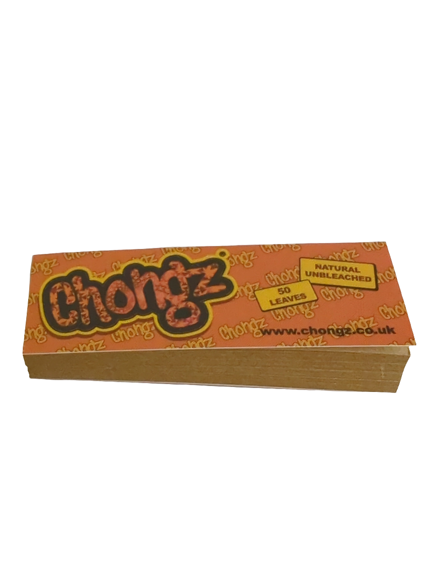 Chongz Orange Natural Unbleached Perforated Tips [50x50pcs]