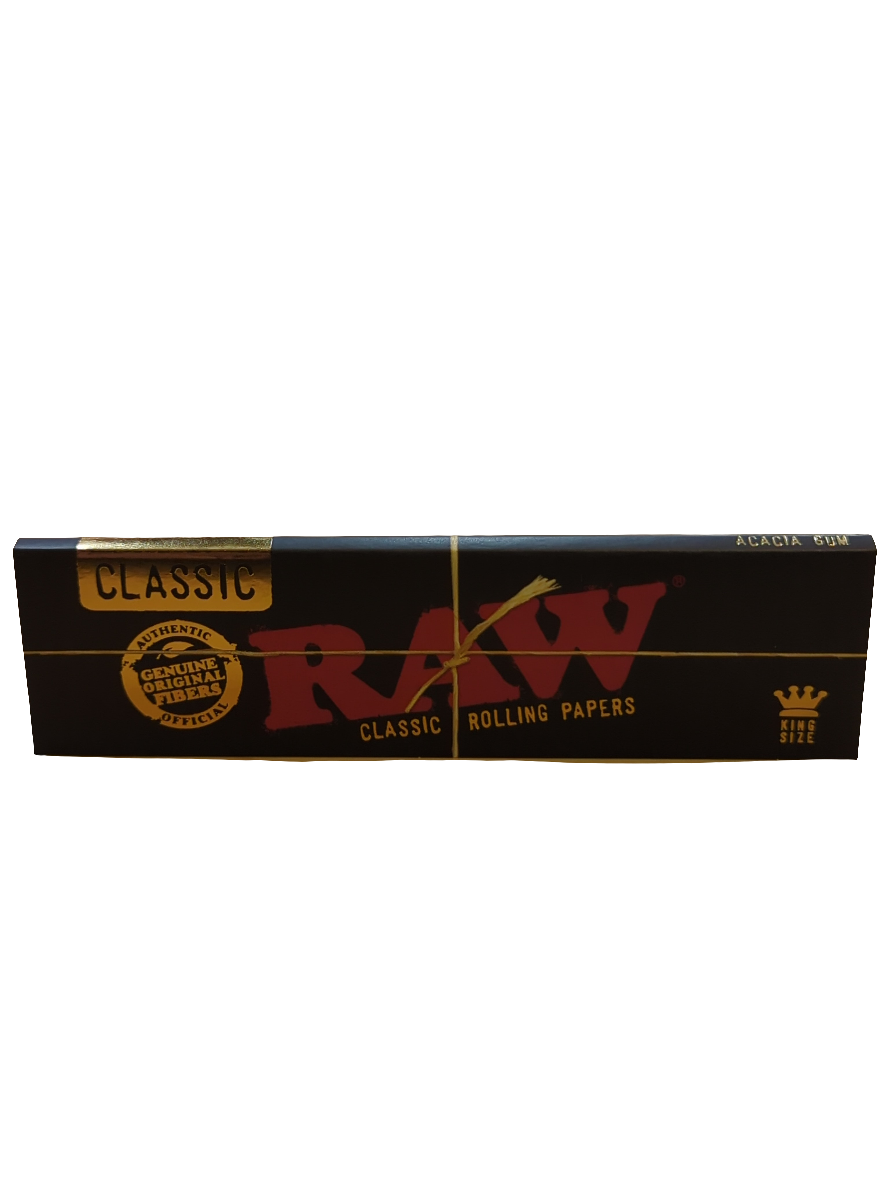 RAW BLACK CLASSIC Kingsize Wide (NON) SLIM 50S