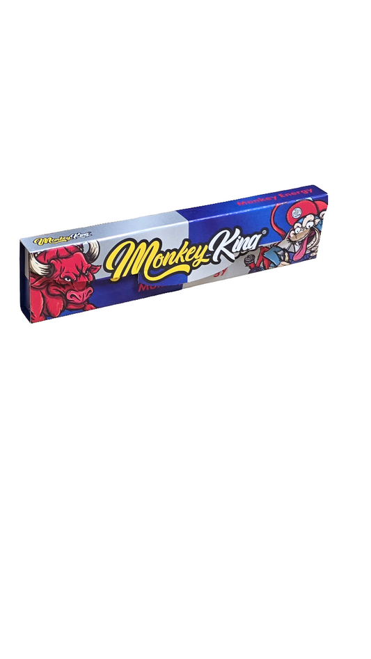 Monkey King Monkey Energy Flavour King Size Slim Paper + Tips - 10 Pack