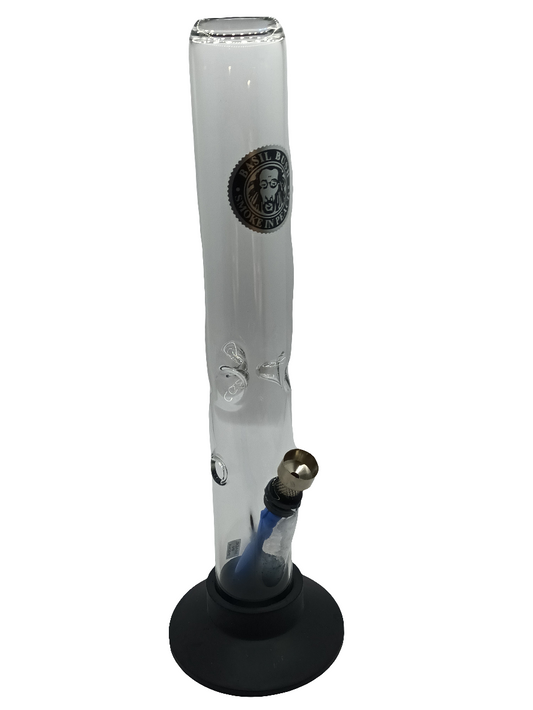 M45 Glass Ice Bong M45 Straight Neck 27cm