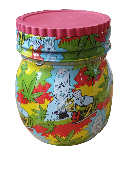 Hall Of Leaf 3-Part Glass Handmuller Jar (300ml)