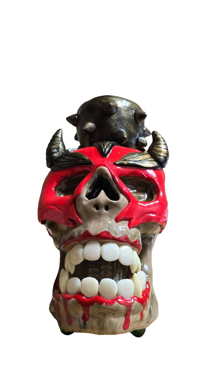 18cm 3D Monster Hammer Style Waterpipe