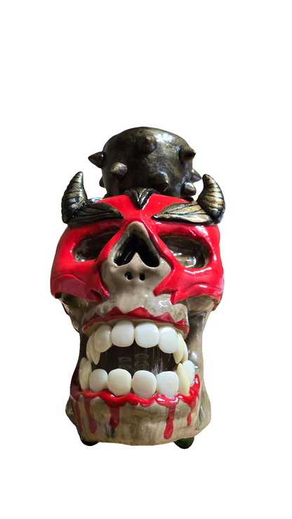 18cm 3D Monster Hammer Style Waterpipe