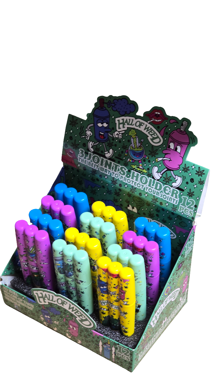 Mystic Timbers Zombies Party Triple / Hall of Weed Pre-Roll Case Assorted Designs