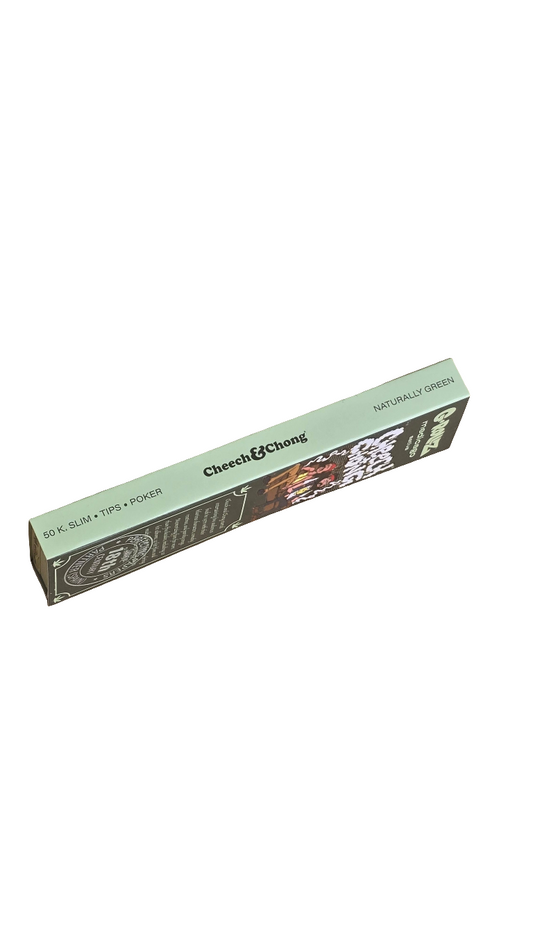 G_ROLLZ - Cheech & Chong - Medicago Sativa Extra Thin - 50 KS Papers + Tips 10 Pack