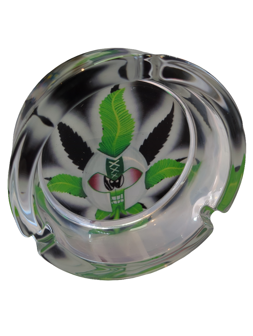 Glass Ashtray - Sparkys - Assorted - , 981098 8879