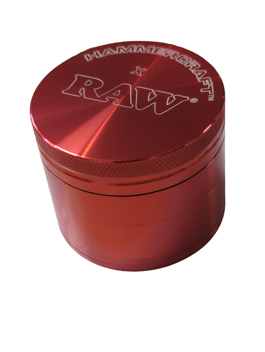 RAW X HAMMERCRAFT Aluminium Handmuller (Large) - Red