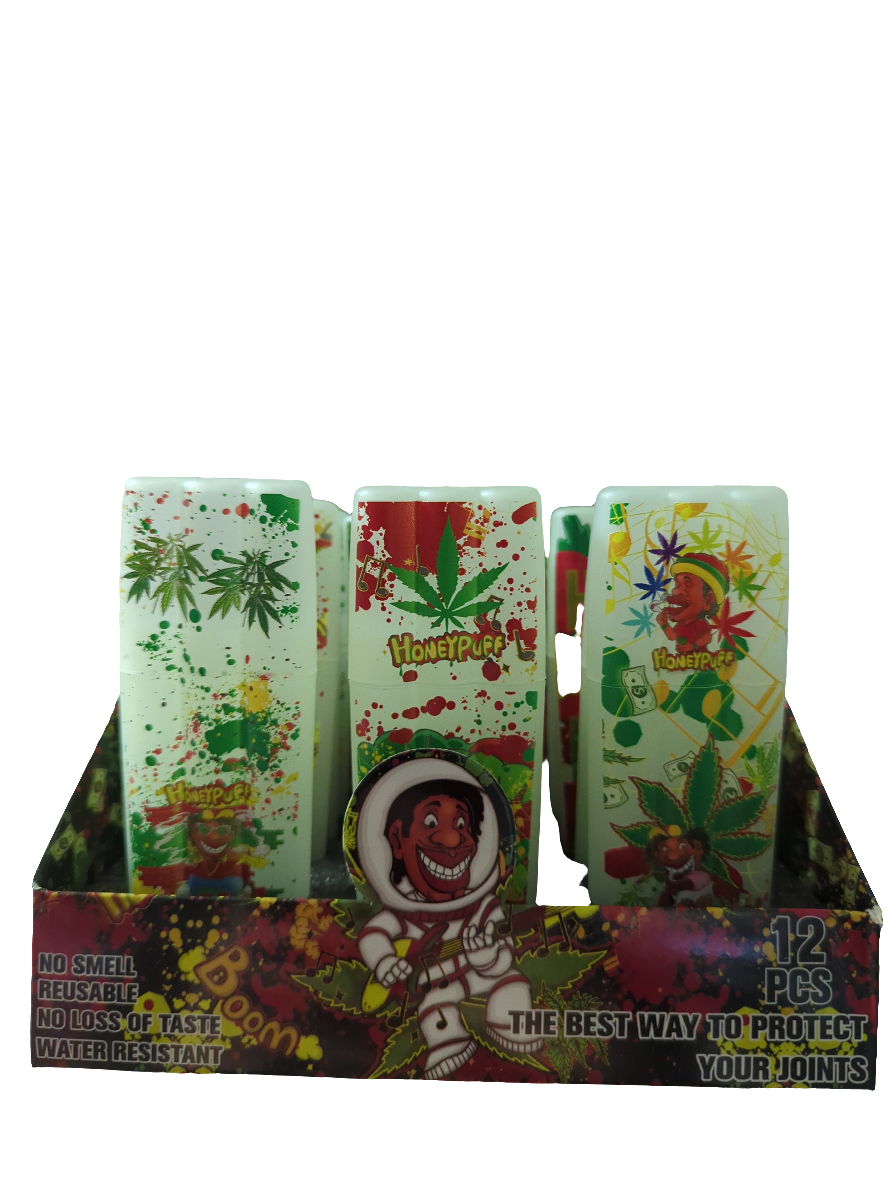 Honeypuff Triple Pre-Roll Case Assorted Designs