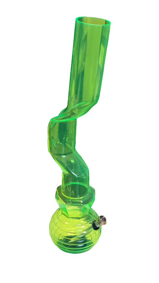 Single Bubble ZigZag No3 Waterpipe Bong  44cm