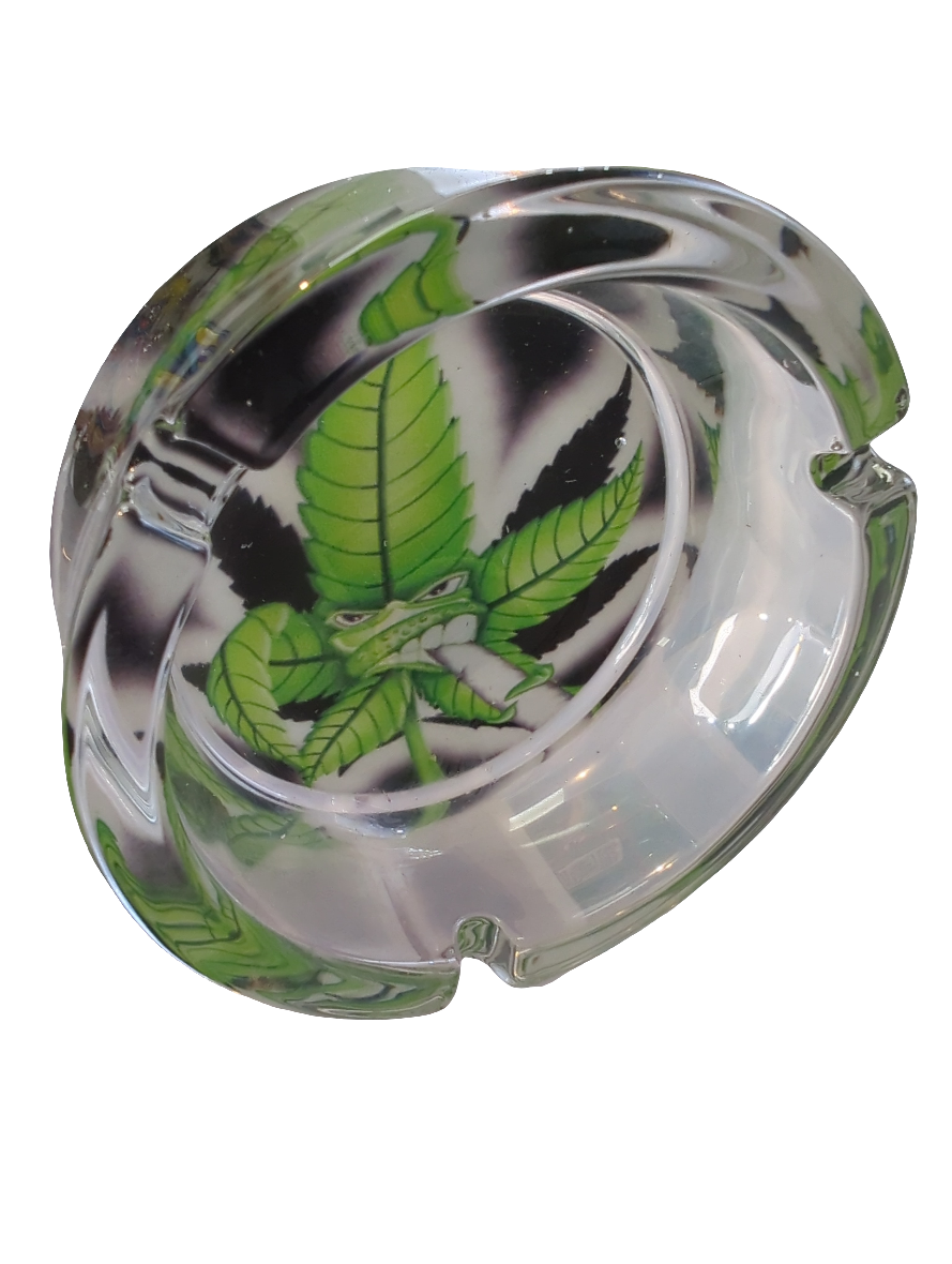 Glass Ashtray - Sparkys - Assorted - , 981098 8879