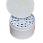 4-Part Glow Metal White  -  Various Designs Large 63mm