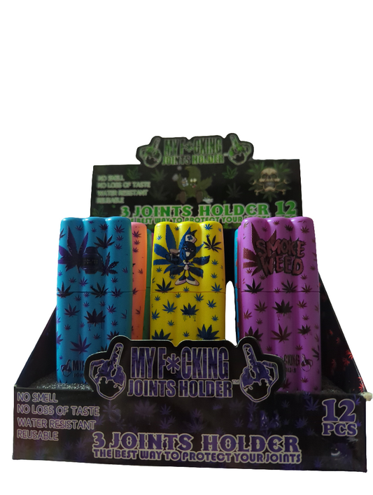 Mystic Timbers Zombies Party Triple / Hall of Weed Pre-Roll Case Assorted Designs