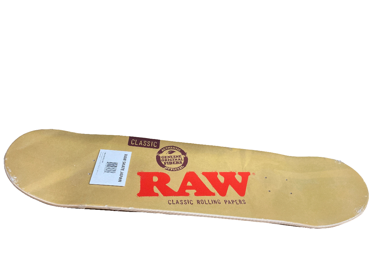 RAW - Skate Board Deck - BROWN / JAPAN