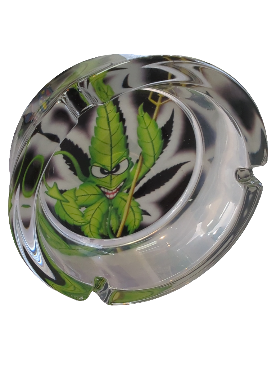 Glass Ashtray - Sparkys - Assorted - , 981098 8879