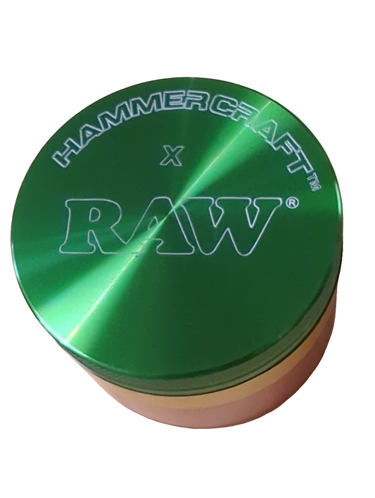 RAW X HAMMERCRAFT Aluminium Handmuller (Large) - Rasta
