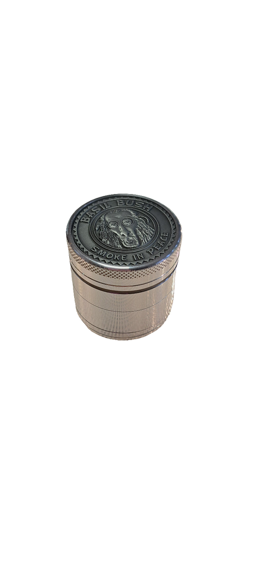 Basil Bush 4 part 40mm Aluminium  Basil Bush 3D logo
