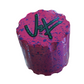 Jaxx Green Logo 60mm 4pt Hot Pink with Purple Splashes