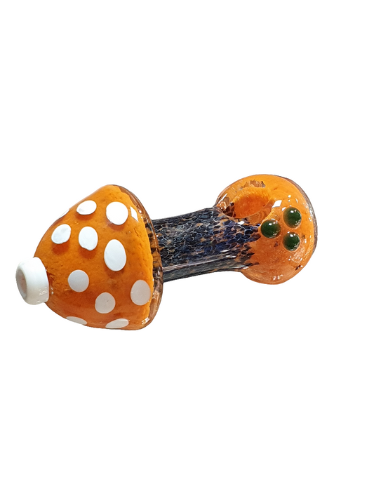 Pipe 3 MUSHROOM Design ORANGE GCOLORMUSH