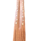 Wood Ash Catcher - Diamonds Brass Inlay