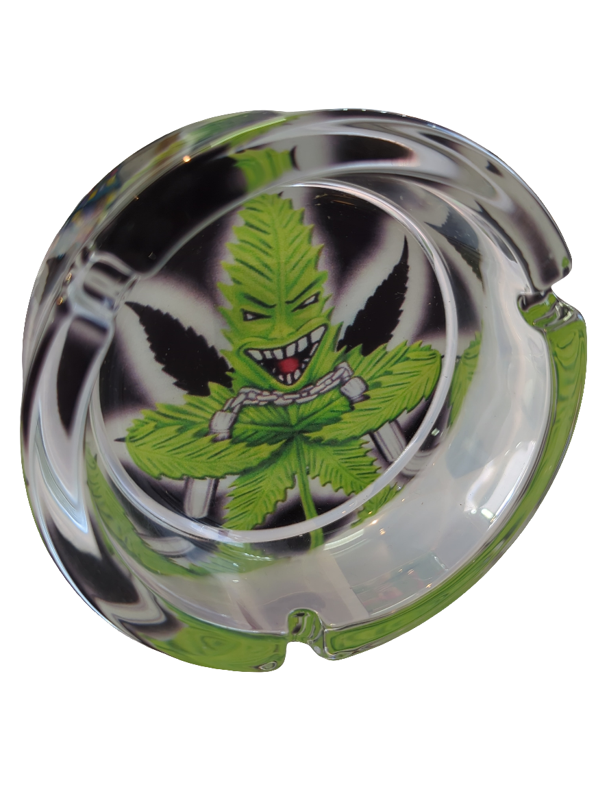 Glass Ashtray - Sparkys - Assorted - , 981098 8879