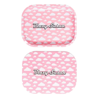 Blazy Susan Small Metal Rolling Tray + Magnetic Lid