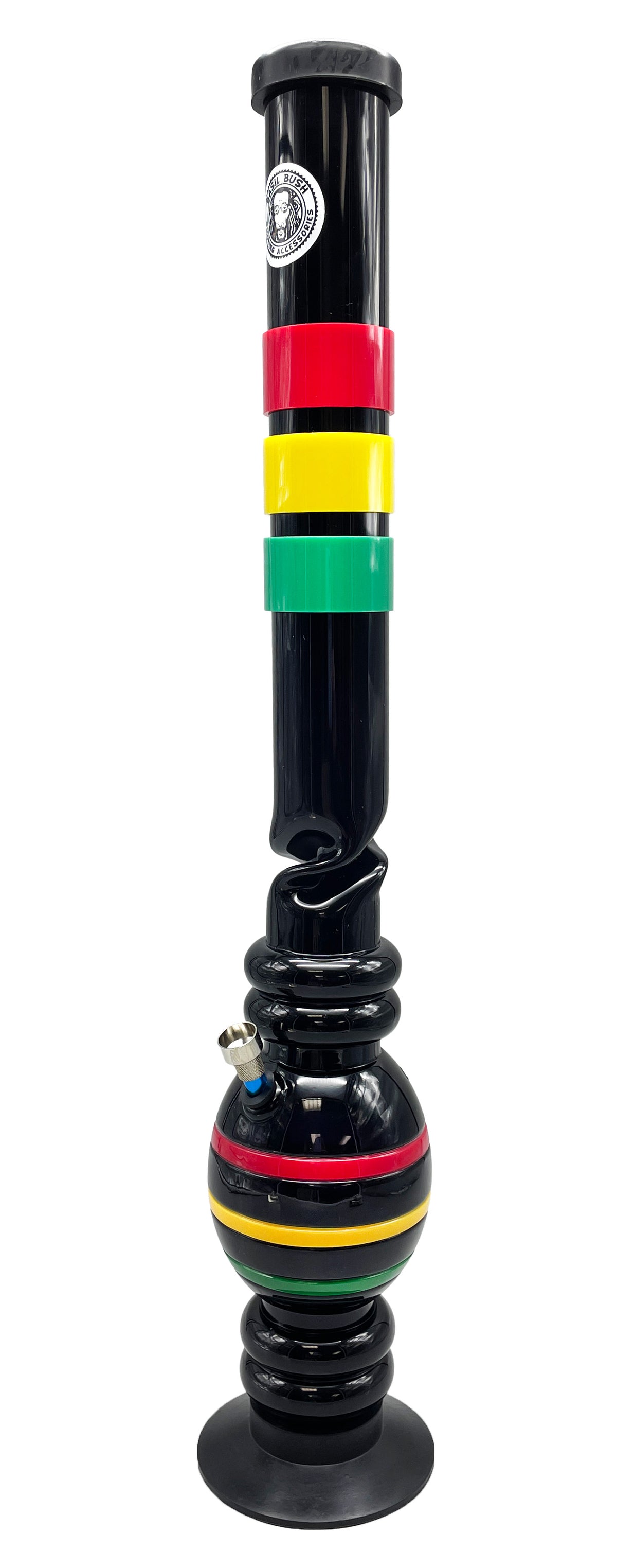 Basil Bush Acrylic 60cm Ice Twist Bong No 401