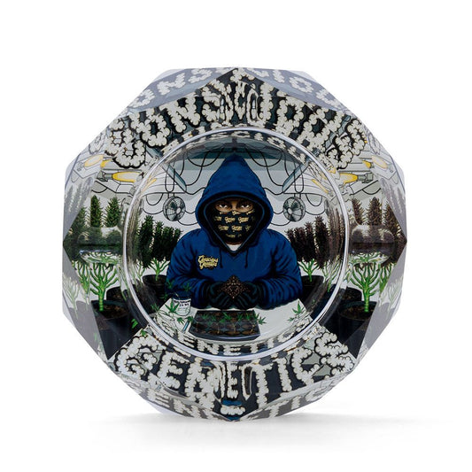 Conscious Genetics Grow Room Glass Ashtray