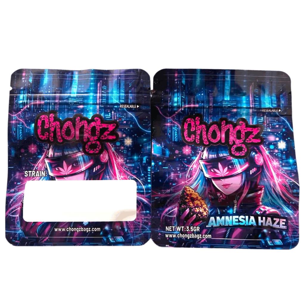 Chongz Mylar Bag V2 3.5g 10cm x 10cm (50 Pack)
