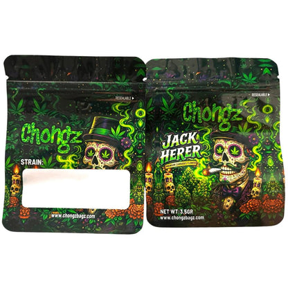 Chongz Mylar Bag V2 3.5g 10cm x 10cm (50 Pack)