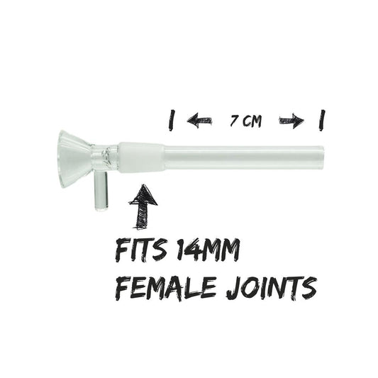 Glass Stem with Cone for Lean Dean