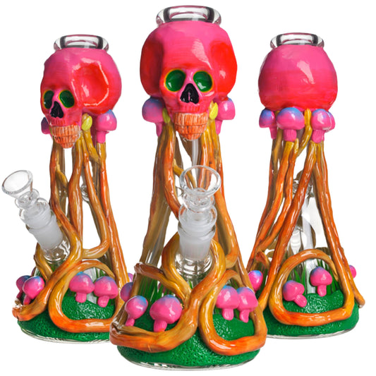 25cm Thick Glass 3D Monster Waterpipe