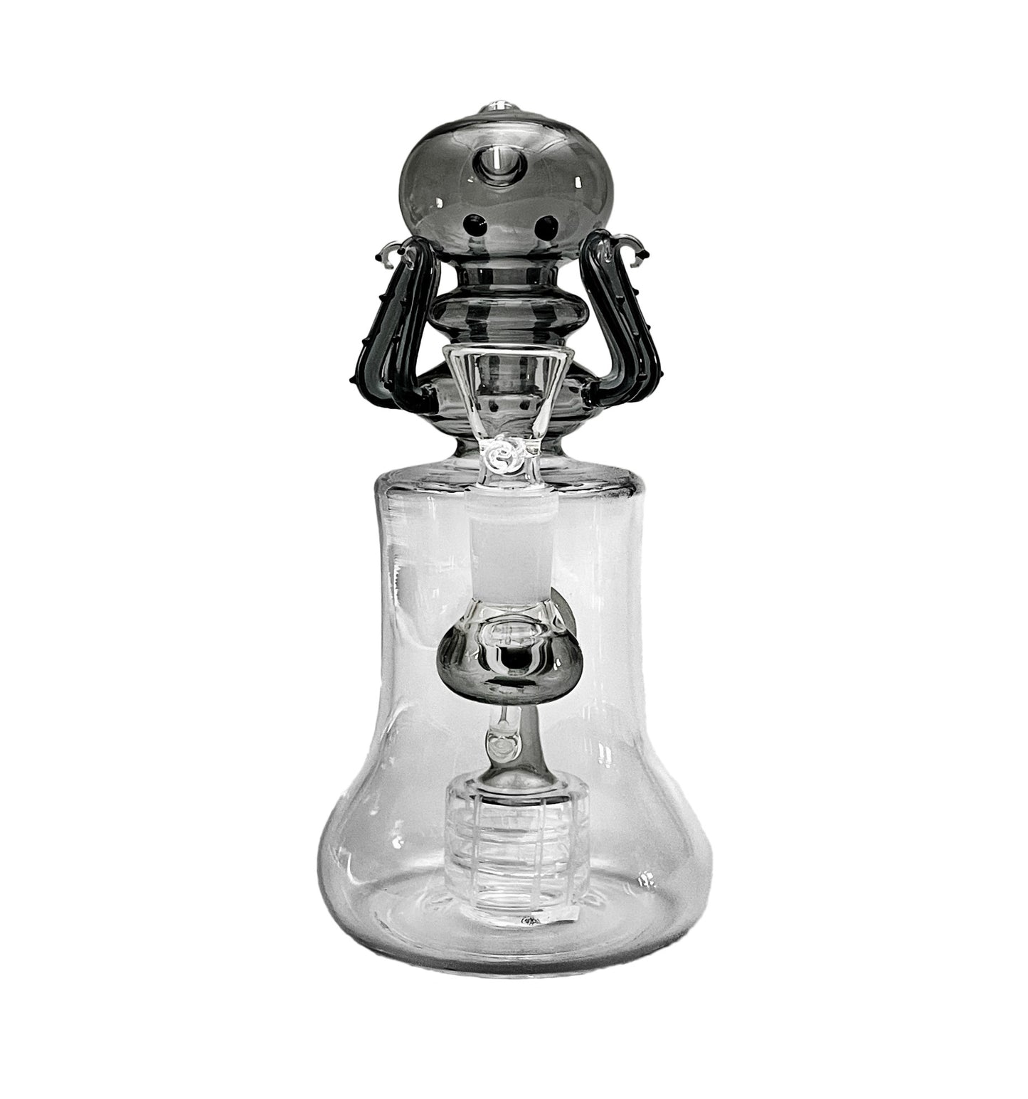 Basil Bush Glass Small 18cm Percolator Bong (14mm) OCTOPUS 280gm
