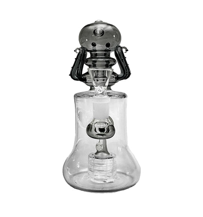 Basil Bush Glass Small 18cm Percolator Bong (14mm) OCTOPUS 280gm