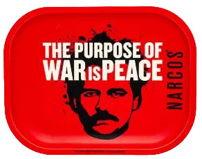 Narcos Metal Rolling Tray SMALL Size 18cm x 29cm