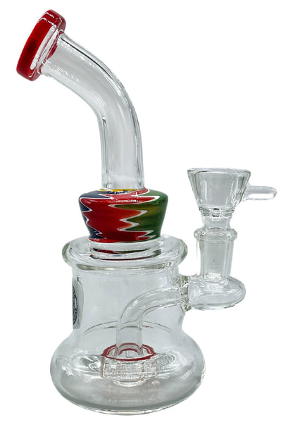 Basil Bush Glass Mini 17cm Percolator Bong (14mm) 220gm