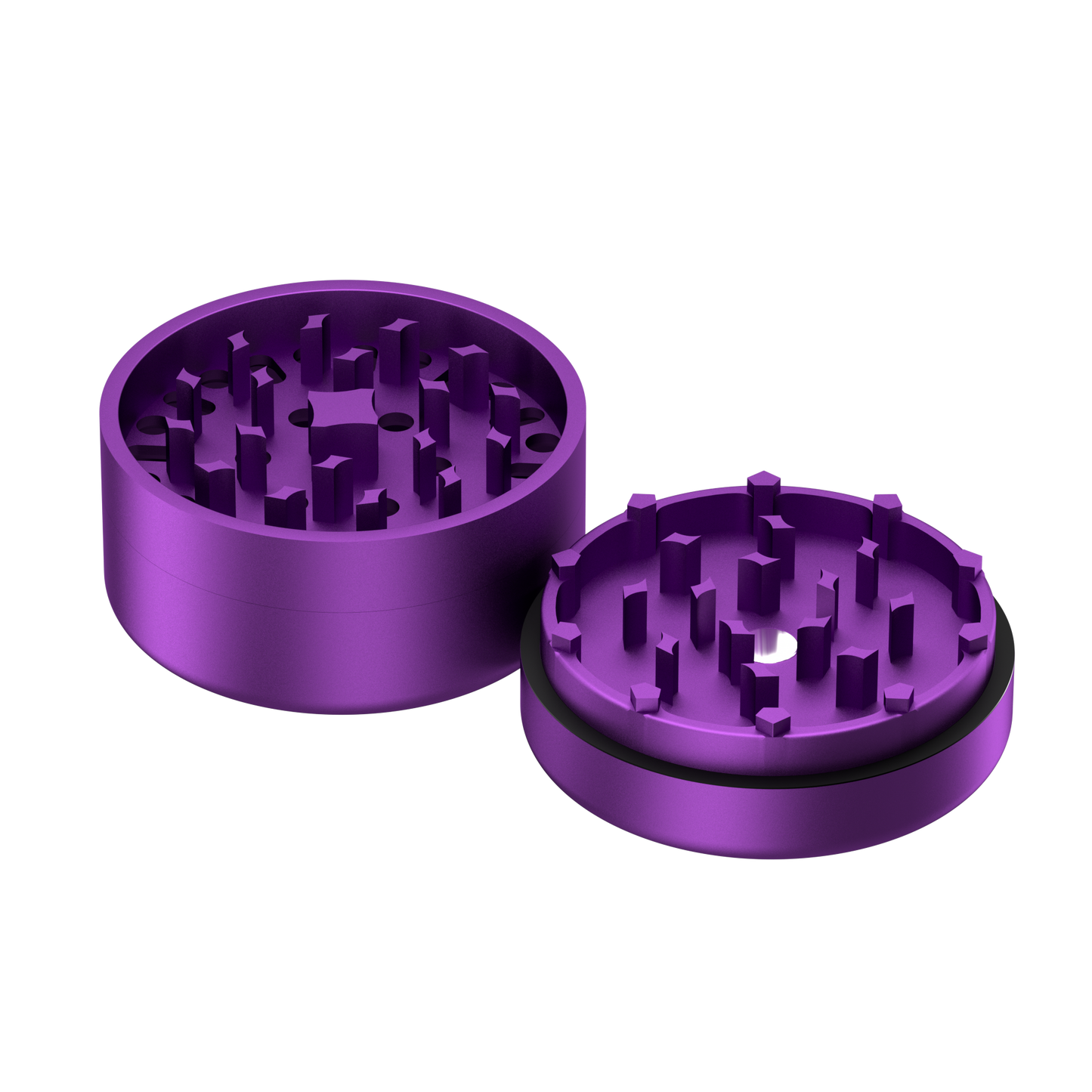Ataraxy 62mm Trifection 3 Part Aluminium Purple