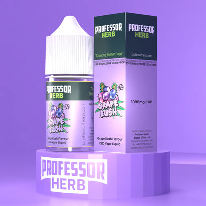 Professor Herb CBD Vape Liquid 1000mg 30ml V2