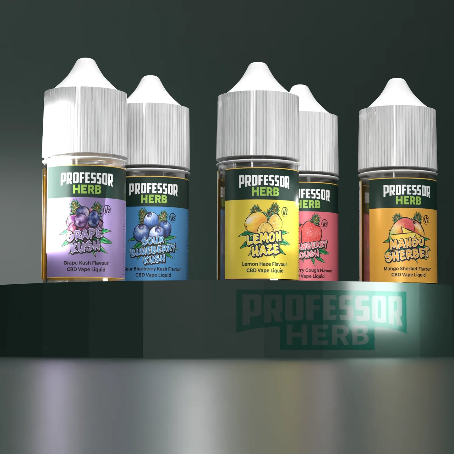 Professor Herb CBD Vape Liquid 1000mg 30ml V2