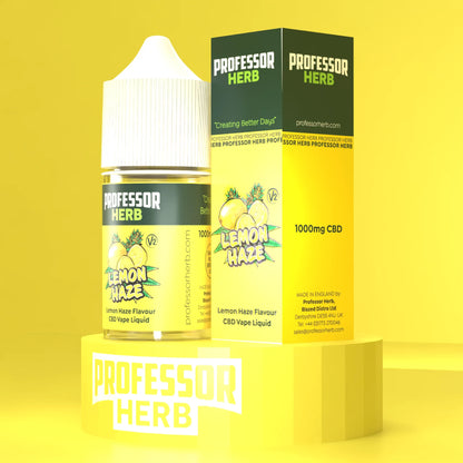 Professor Herb CBD Vape Liquid 1000mg 30ml V2