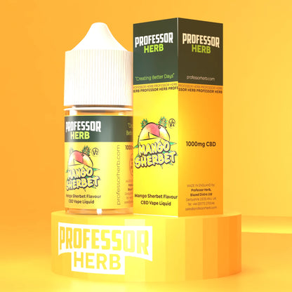 Professor Herb CBD Vape Liquid 1000mg 30ml V2