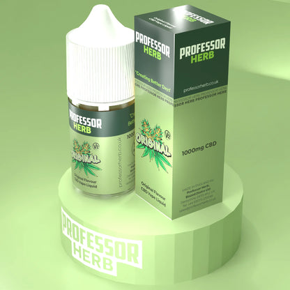 Professor Herb CBD Vape Liquid 1000mg 30ml V2