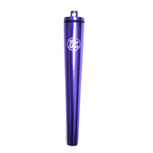Wise Skies Metal Cone Holder Joint Tube - Purple