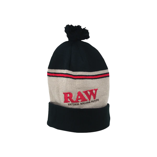 RAW Pompom Hats - Brown