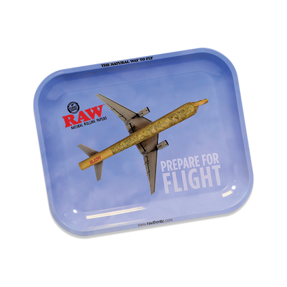 RAW Metal Rolling Tray Large 340mm x 280mm