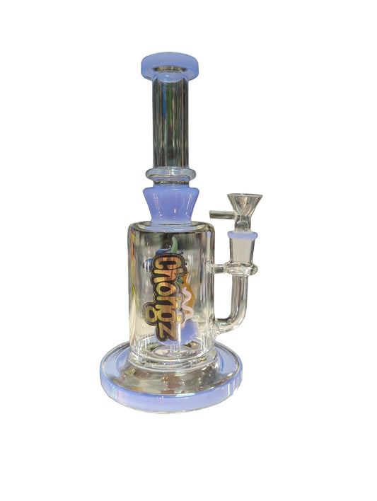 Chongz 23.5cm Duncan Thickett Blue Accent Glass Waterpipe