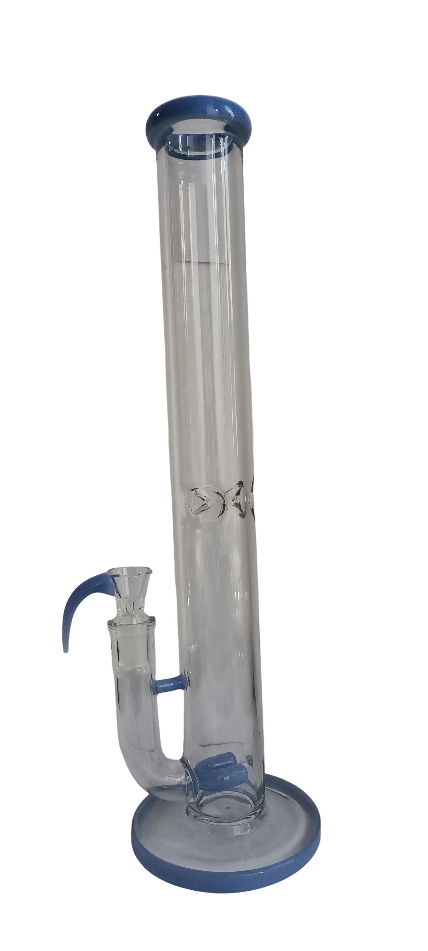 Ataraxy Glass Double Inline Straight Tube - 17 Inch