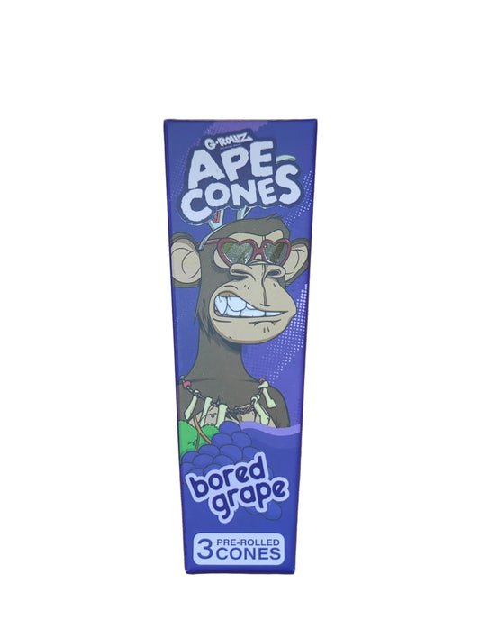 G-Rollz Ape Cones Bored Grape - 3 Pop Cones