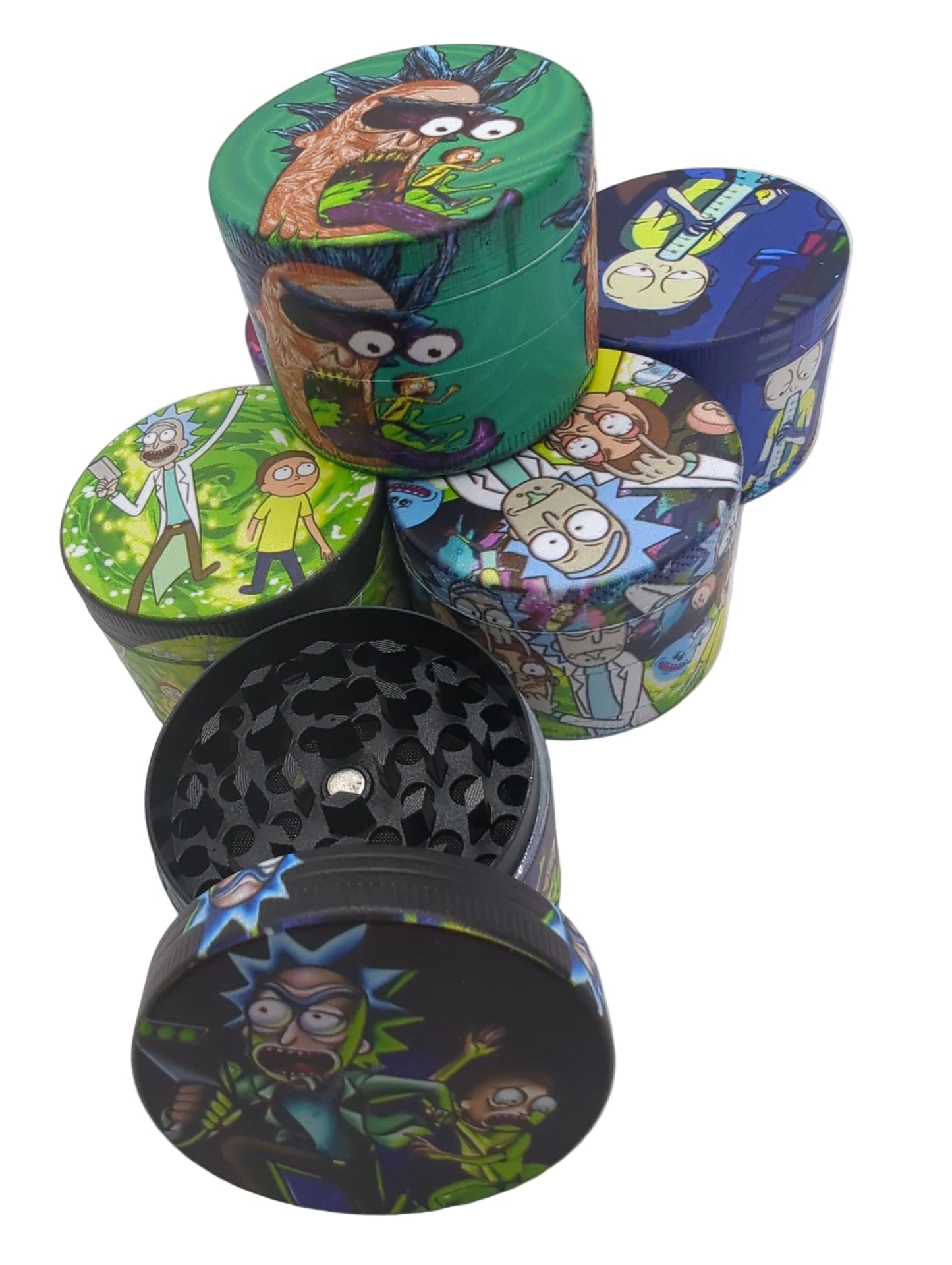 The SMK Island 4-Part Metal Handmuller R & M Design - Assorted (50mm x 35mm)