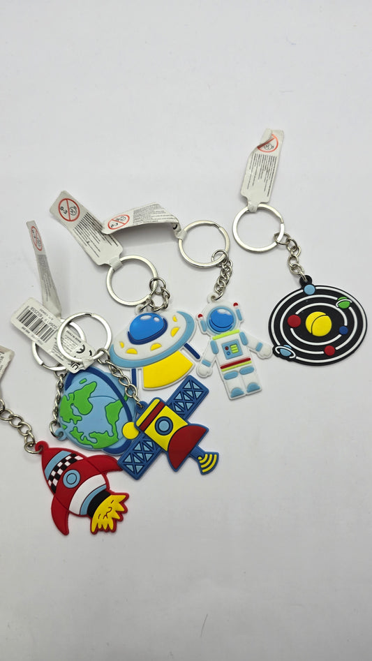 Space Keychains 12-Pack (5cm)